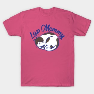 Lap Mommy (brown spot cat) T-Shirt